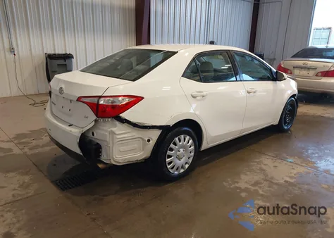 2016 Toyota Corolla Le z USA, uszkodzony, nr VIN 2T1BURHE9GC605572